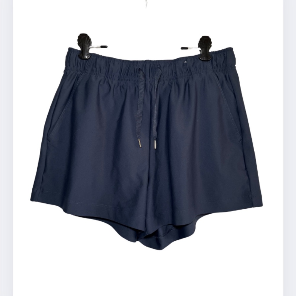 Old Navy Women's High Waist Dark Blue Powersoft Shorts